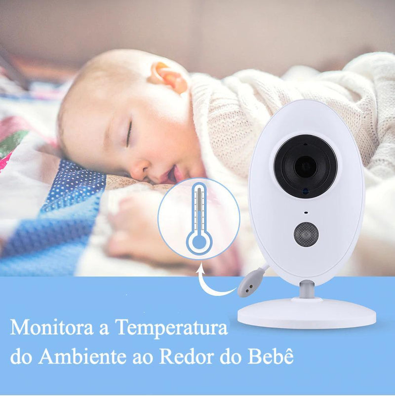 Monitor de Bebê - Babá Eletrônica 5 em 1